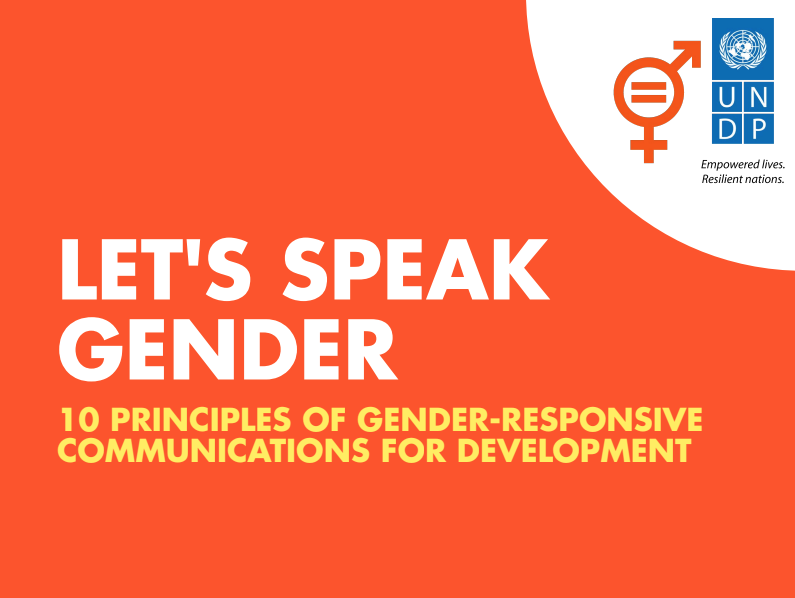 Govori rodno odgovorno: 10 principa za rodno odgovornu komunikaciju u razvoju